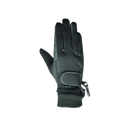Hy Equestrian Ultra Warm Softshell Gloves - Black