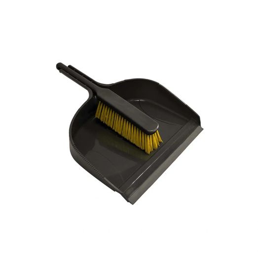 Battles Jumbo Dustpan with Stiff Banister Brush