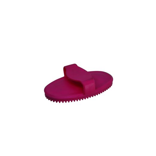 Lincoln Rubber Curry Comb - Cerise Pink