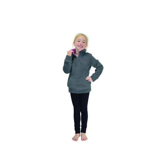 Nina Soft Fleece by Little Rider - Grey/Pink