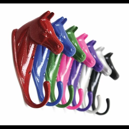 Perry Equestrian Horse Head Single Stable/Wall Hook