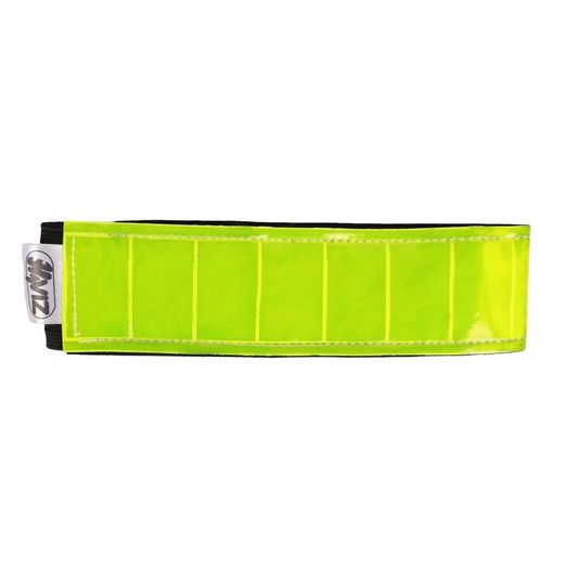Reflector Rider Elasticated Arm/Leg Band by Hy Equestrian - Yellow/Navy