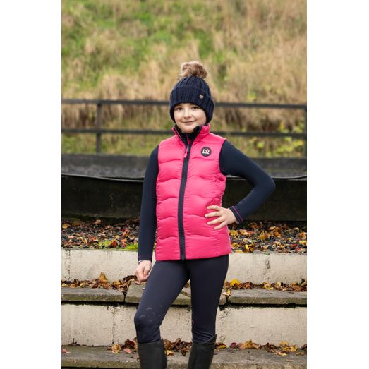 Sara Base Layer By Little Rider - Navy/Pink