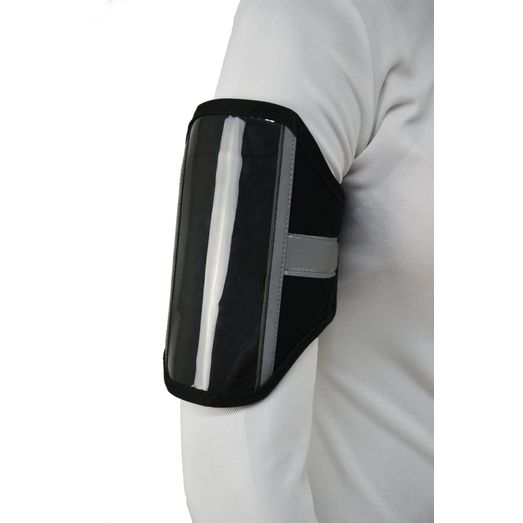 Silva Flash Mobile Phone Holder by Hy Equestrian - Reflective Silver