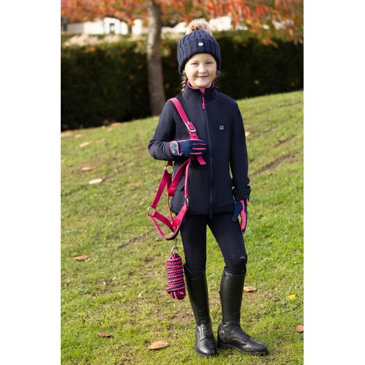 Sue Softshell Jacket by Little Rider - Navy/Pink