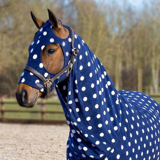 Supreme Products Dotty Fleece Hood - Noble Navy