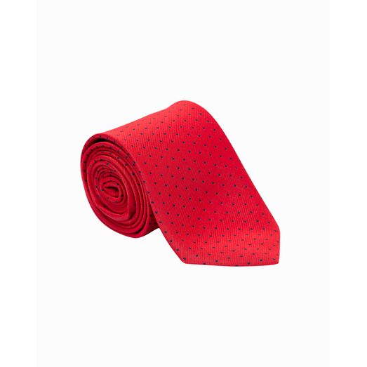 Supreme Products Show Tie - Red/Navy Spot