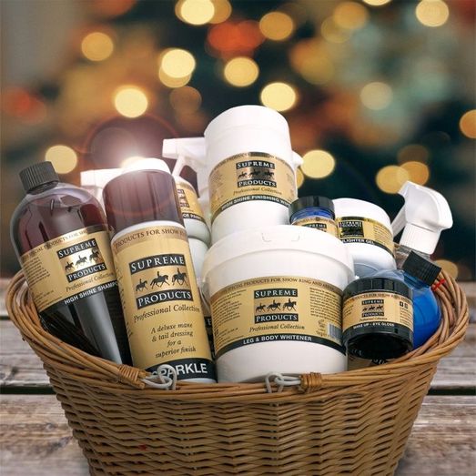 Supreme Products Ultimate Gift Basket – White Cover Magic &amp; Black Hoof Paint