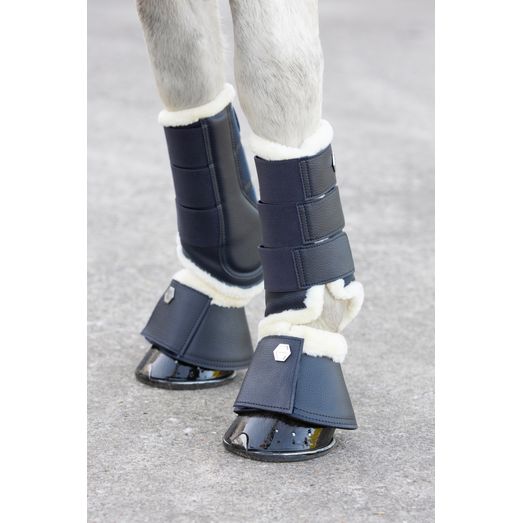 Coldstream Bowden Brushing Boots (Pack of 2) - Ink