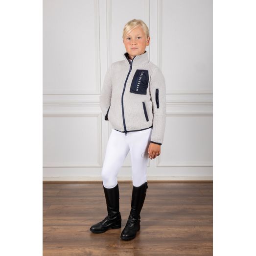 Coldstream Next Generation Millfield Teddy Fleece - Frosted Steel