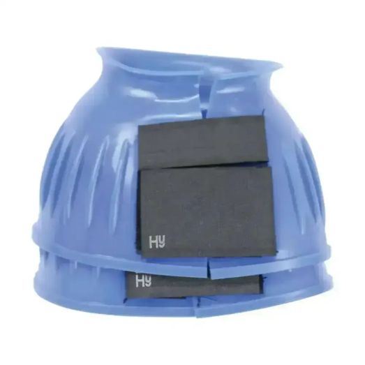 Hy Equestrian Over Reach Boots - Brilliant Blue