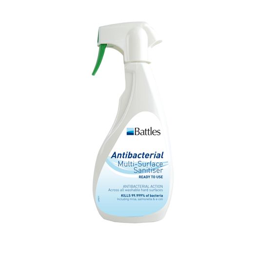 Battles Antibacterial Multi-Surface Sanitiser (Ready To Use)