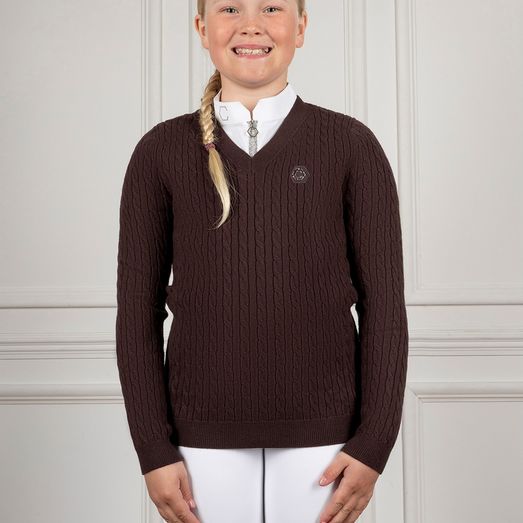 Coldstream Next Generation Clarkston Knitted V-Neck Jumper - 13-14 Years