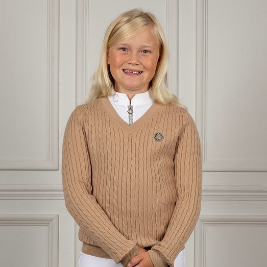 Coldstream Next Generation Clarkston Knitted V-Neck Jumper - 7-8 Years