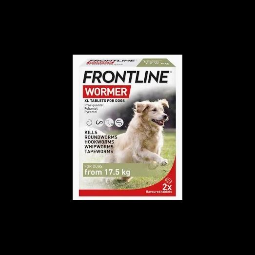 Frontline Wormer XL Tablets for Dogs