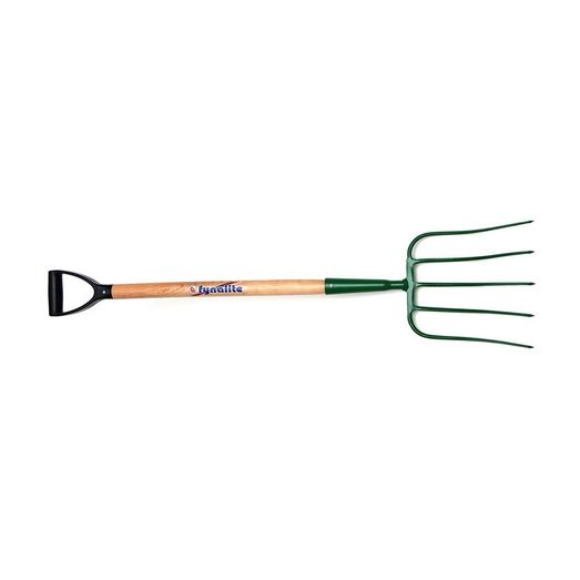 Fyna-Lite Ash Handle Manure Fork - D Handle (5PWD)