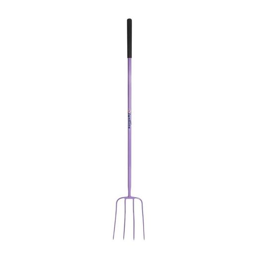 Fyna-Lite Manure Fork - Long Handle (4PLPURP) Purple