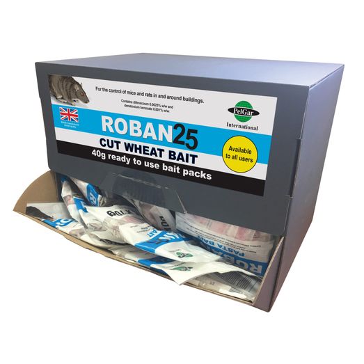 Roban 25 Cut Wheat Bait - Display Box