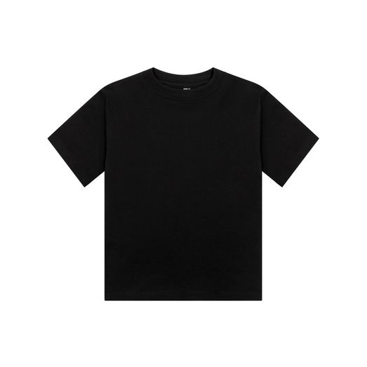 Casual Classics Combed 220 Ladies Cropped Baby T-Shirt - Black