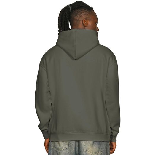 Casual Classics Premium Combed 330 Acid Wash Oversize Hood - Faded Khaki Olive