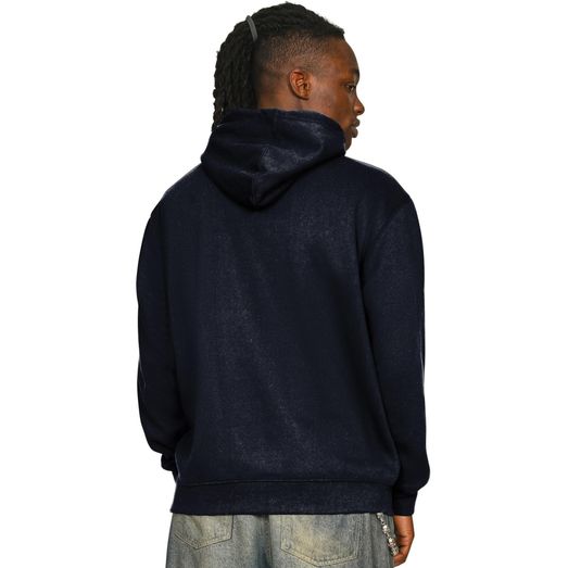 Casual Classics Premium Combed 330 Acid Wash Oversize Hood - Faded Navy