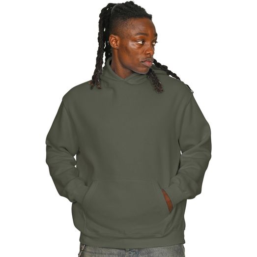 Casual Classics Ringspun Blended 280 Core Hood - Khaki Olive