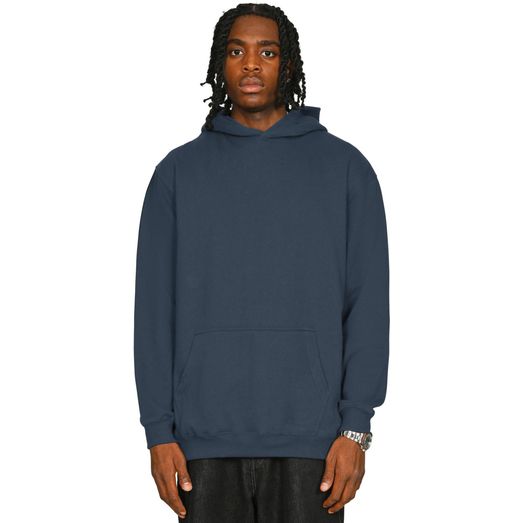 Casual Classics Ringspun Blended 280 Core Oversize Hood - Petrol Blue