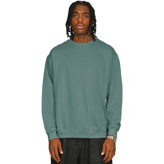 Casual Classics Ringspun Blended 280 Oversize Sweat - Pine Green