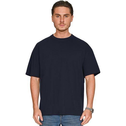 Casual Classics Ringspun Combed 180 Oversize T-Shirt - Navy Blue