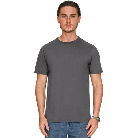 Casual Classics Ringspun Combed 180 Slim T-Shirt - Charcoal
