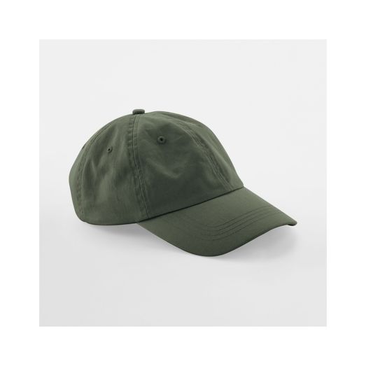 Beechfield Junior Low Profile 6 Panel Dad Cap Olive Green