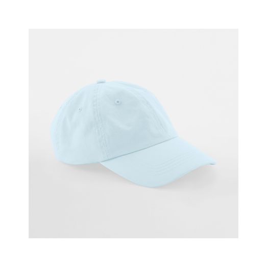 Beechfield Junior Low Profile 6 Panel Dad Cap Pastel Blue