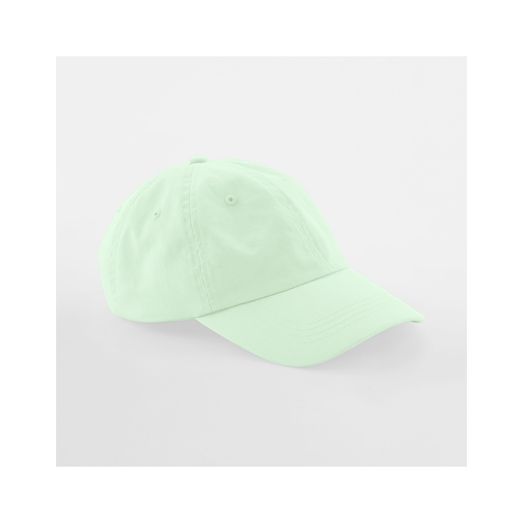 Beechfield Junior Low Profile 6 Panel Dad Cap Pastel Mint