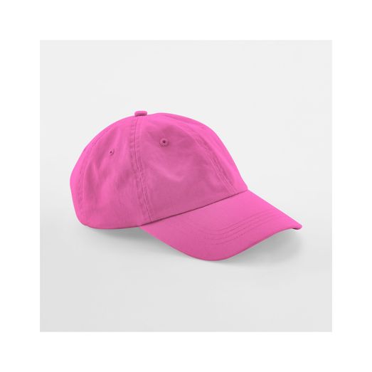 Beechfield Junior Low Profile 6 Panel Dad Cap True Pink