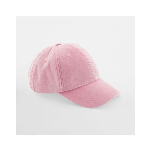 Beechfield Junior Low Profile Vintage Cap Vintage Dusky Pink