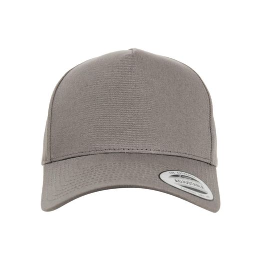 Flexfit 5 Panel Curved Classic Snapback Grey