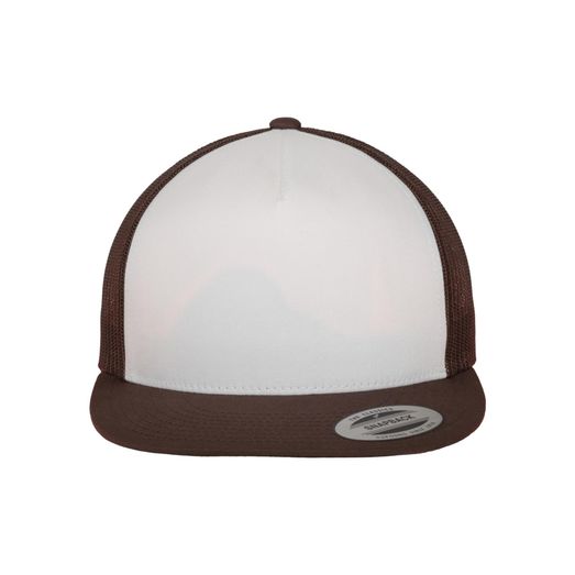 Flexfit Classic Trucker Brown/White/Brown