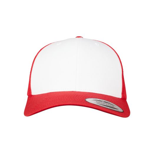 Flexfit Retro Trucker Colored Front Red/White/Red