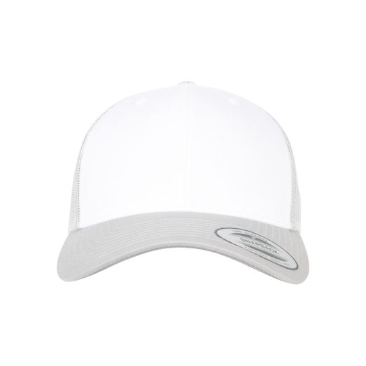Flexfit Retro Trucker Colored Front Silver/White/Silver