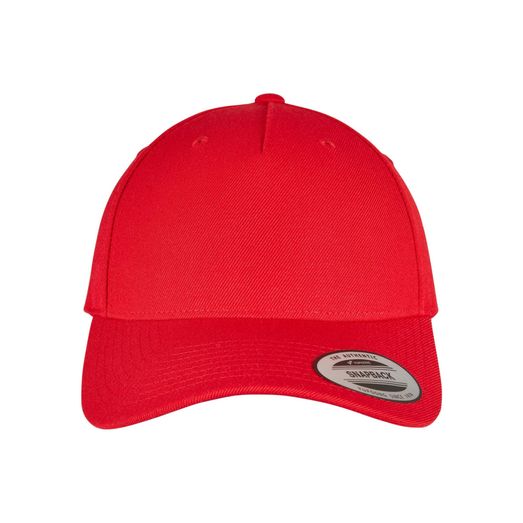 Flexfit YP Classics 5 Panel Premium Cap _x000D_ Red