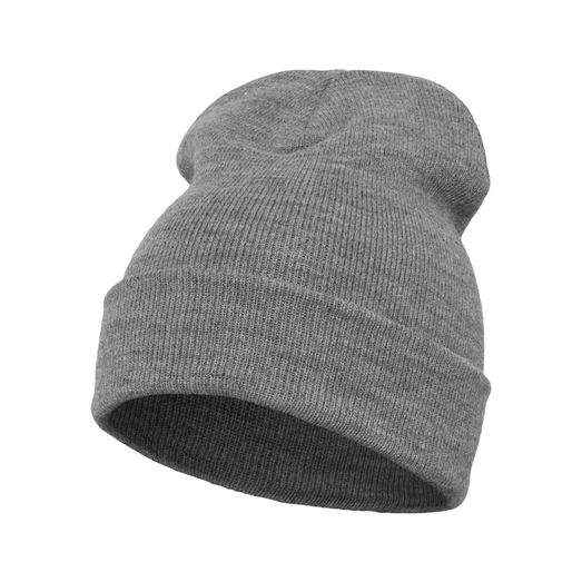 Flexfit YP Cuffed Knit Beanie Heather Grey