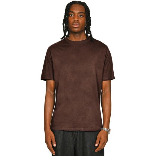 Casual Classics Ringspun Combed 180 Acid Wash Core T-Shirt - Acid Chocolate