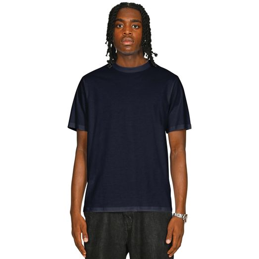 Casual Classics Ringspun Combed 180 Acid Wash Core T-Shirt - Faded Navy