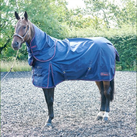 Whitaker R188 Rastrick 250G Combo Turnout Rug Blue/Red