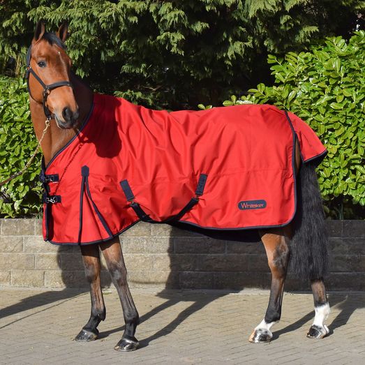 Whitaker R189S Rastrick 0G Lightweight Turnout Rug Red