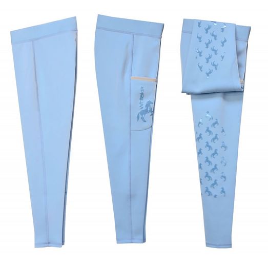 Whitaker B231K Diggle Kids Tights Light Blue
