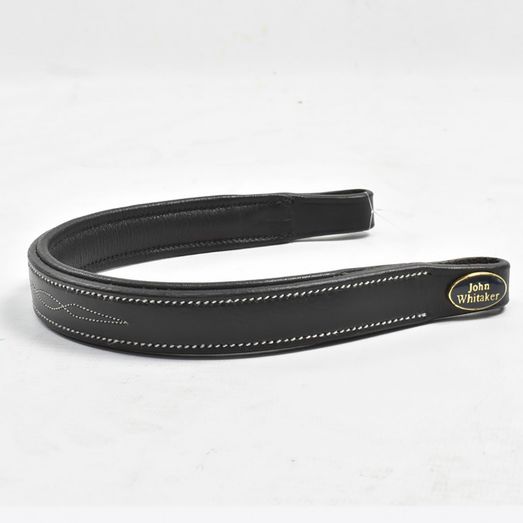 Whitaker Bb102 Flat Browband Black