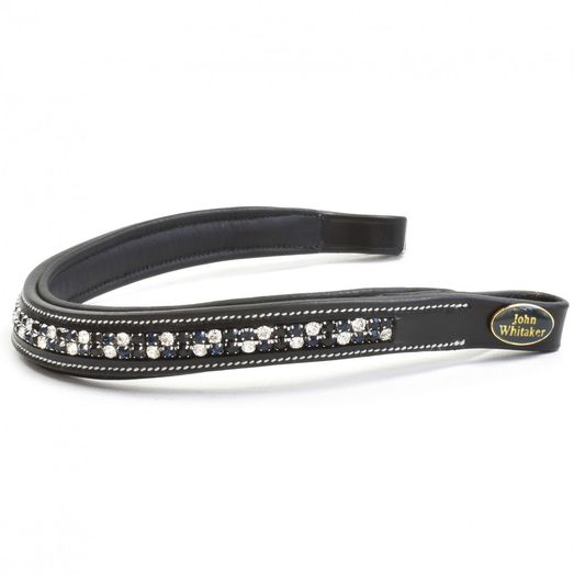 Whitaker Bb104 Checkerboard Browband Black