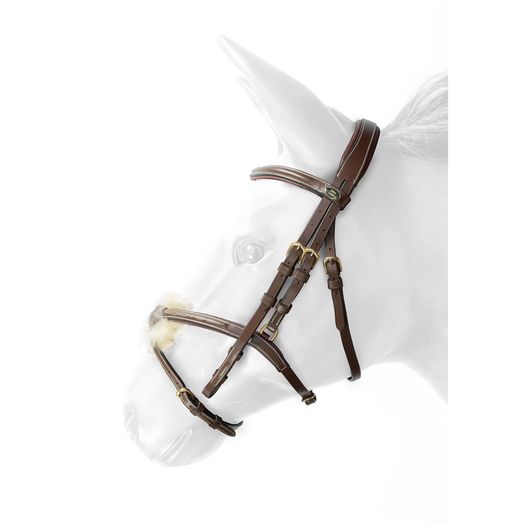 Whitaker Br101 Vienna Bridle with Reins Havana