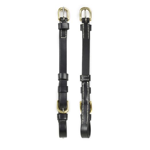 Whitaker Cp101 Buckle Cheek Pieces Black